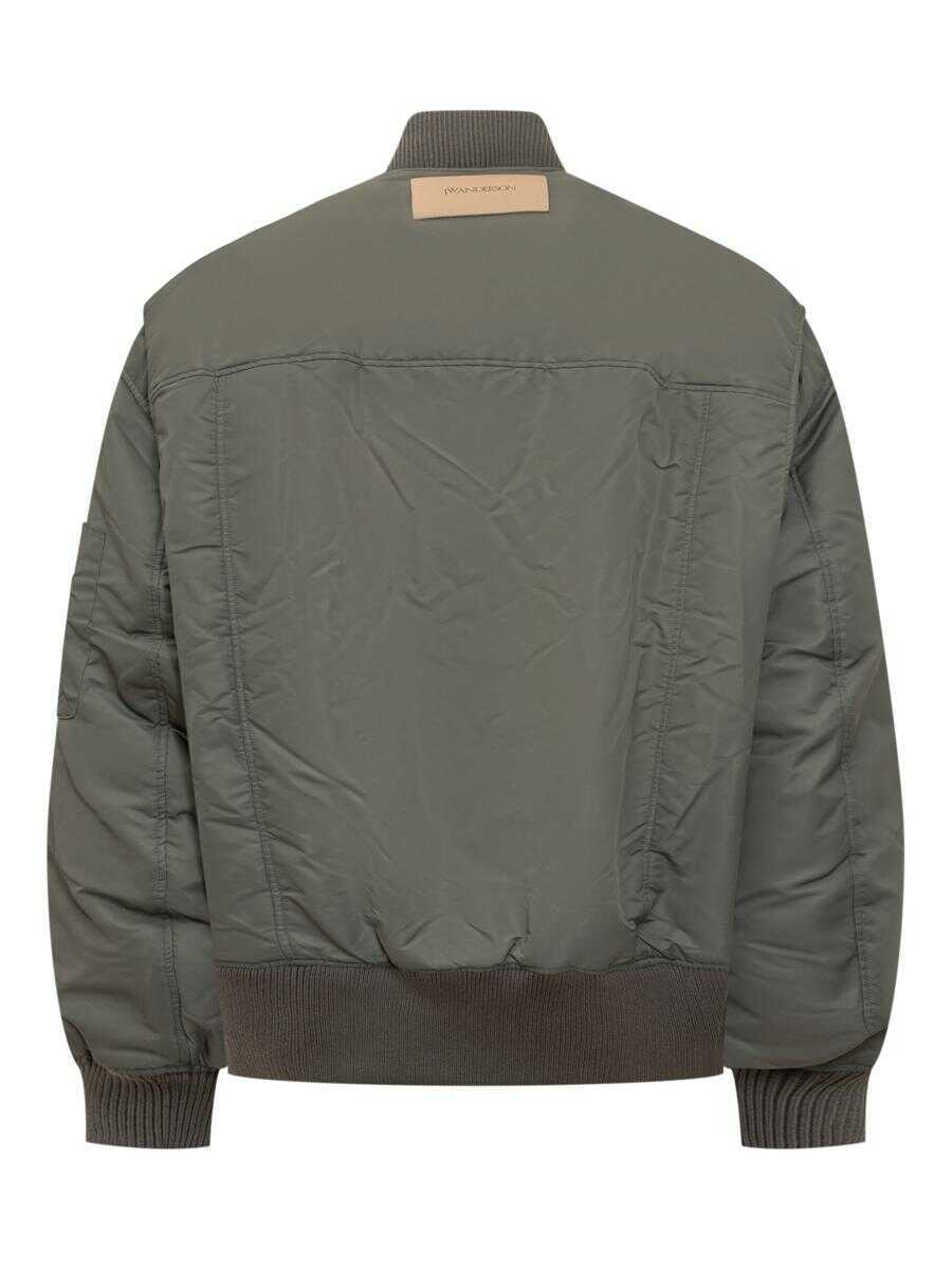 Bomber jacket JW Anderson JW Anderson Jw Anderson Bomber Jacket GREY Barbati (BM 18992778) 2