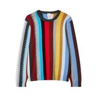 Pulovere Paul Smith Multicolor Sweater With Vertical Stripes Barbati