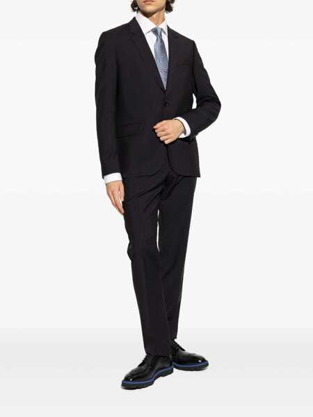 Pantofi eleganti Paul Smith Paul Smith Mens Shoe Count Black Brush Off Shoes Black Barbati (BM 18993129) 5