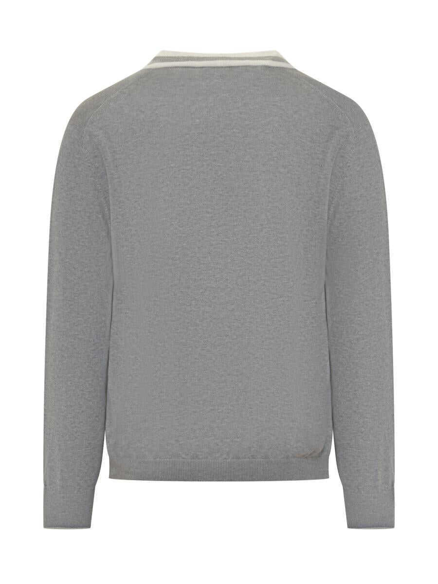 Cardigane Brunello Cucinelli Brunello Cucinelli Brunello Cucinelli Cardigan GREY Barbati (BM 18993144) 2