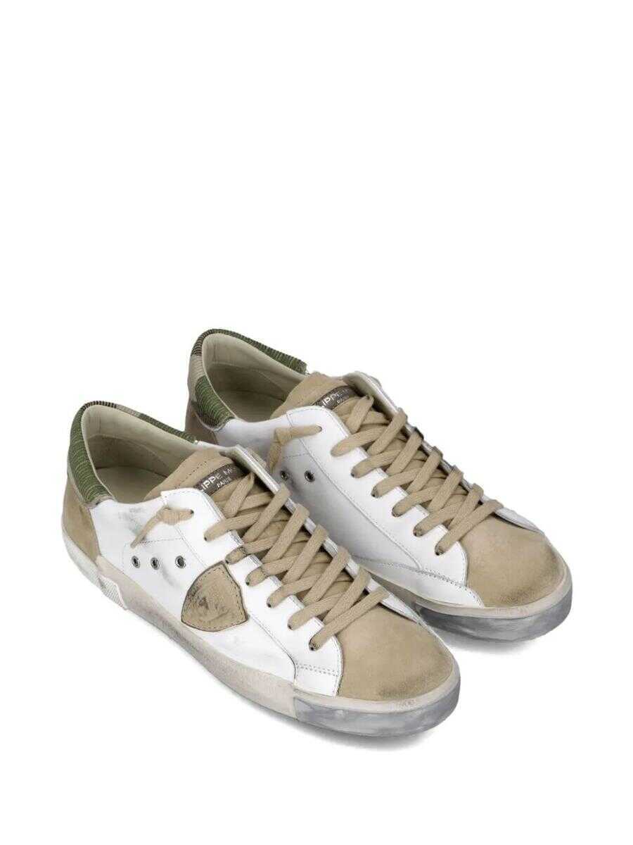 Sneakers Philippe Model Philippe Model Prsx Low Man Sneakers Shoes WHITE Barbati (BM 18993615) 1