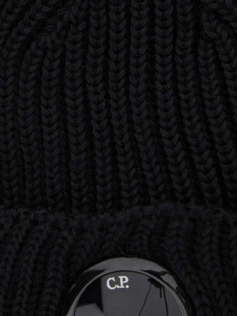 Sepci C.P. Company C.P. Company Accessories Knit Cap In Extrafine Merino Wool BLUE Barbati (BM 18993681) 3