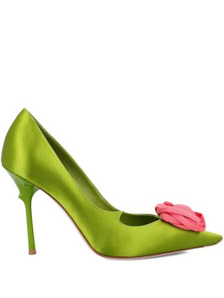 Pantofi cu toc Roger Vivier Roger Vivier Heeled Shoes V403 BRIGHT GREEN M828 ROS Femei (BM 18993741) 1