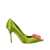 Roger Vivier Roger Vivier Heeled Shoes V403 (BRIGHT GREEN)+ M828 (ROS