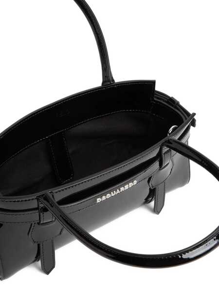 Portofele DSQUARED2 DSQUARED2 Dsquared2 Hand Bag With Card Holder Black Femei (BM 18993882) 5