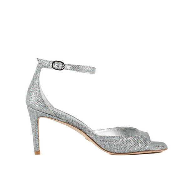 Sandale Stuart Weitzman Stuart Weitzman Nudisty 75 Sandal Silver SILVER Femei (BM 18993888) 1