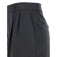 Imbracaminte DUNST Dama - Pantaloni casual DUNST Grey Tailored Trousers With Front Pleats In Fabric Woman GREY Femei (BM 18994089) - B-mall.ro