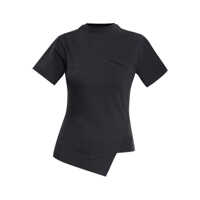 Topuri Vetements Logo Shifted T Shirt Clothing Femei