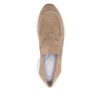 Sneakers TOD'S Dama - Sneakers TODS Beige Sneakers With Penny Slot Abd Chunky Sole In Suede Woman Beige Femei (BM 18994407) - B-mall.ro