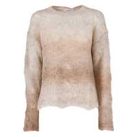 Pulovere CREW NECK SWEATER WITH SHADES EFFECT Femei