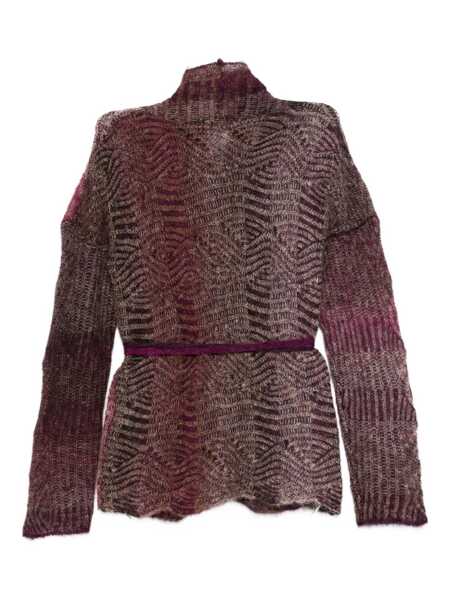 Pulovere Kangra SWEATER WITH PRINTED EFFECT Brown Femei (BM 18994434) 2