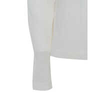 Tricouri Filatures Du Lion Dama - Tricouri Filatures Du Lion Long sleeve round neck T-shirt White Femei (BM 18994515) - B-mall.ro