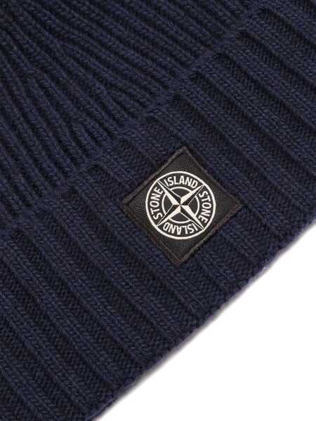 Palarii Stone Island BERRETTO Blue Baieti (BM 18994560) 3