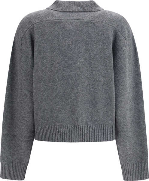 Pulovere LOULOU DE SAISON Cashmere Sweater ANTHRACITE MELANGE Femei (BM 18994684) 2
