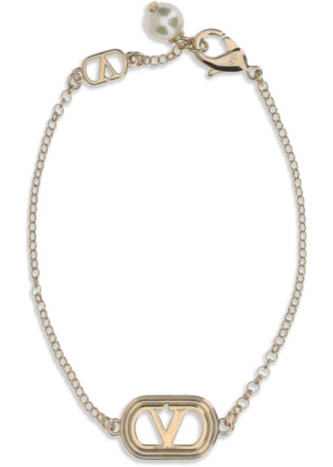 Bratari Valentino Garavani Ovalette Bracelet ORO/CREAM Femei (BM 18994711) 1