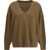 PETAR PETROV The Heaven V-neck Sweater SEPIA