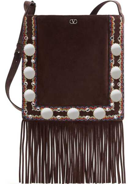 Genti de umar Valentino Garavani Nellcte Shoulder Bag MULTICOLOR/TESTA DI MORO Femei (BM 18994756) 1