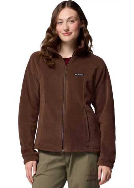 Pulovere casual Columbia Benton Springs Full Zip Fleece Brown Femei (BM 18994939) 1