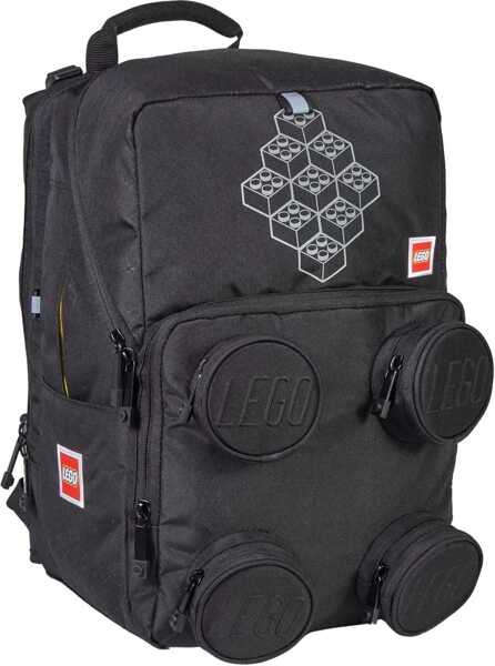 Rucsacuri LEGO Bricks Petersen School Backpack Black Baieti (BM 18994981) 2