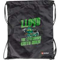 Rucsacuri pentru Baieti - Rucsacuri LEGO Ninjago Drawstring Bag Black Baieti (BM 18995026) - B-mall.ro