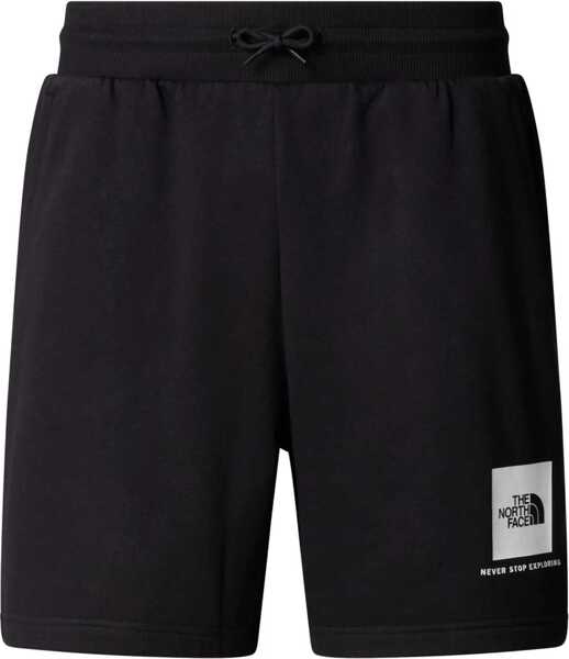 Pantaloni scurti The North Face M Box Nse Regular Shorts Black Barbati (BM 18995434) 1