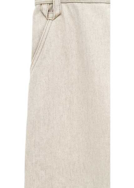 Pantaloni casual JACQUEMUS De-Nimes Carr Cargo Pants BEIGE Barbati (BM 18996202) 3