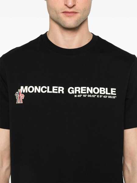 Tricouri Moncler Grenoble Moncler Grenoble T-Shirt BLACK Barbati (BM 18996211) 4