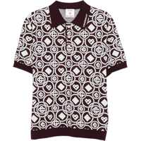 Tricouri Polo Monogram Knit Polo Barbati