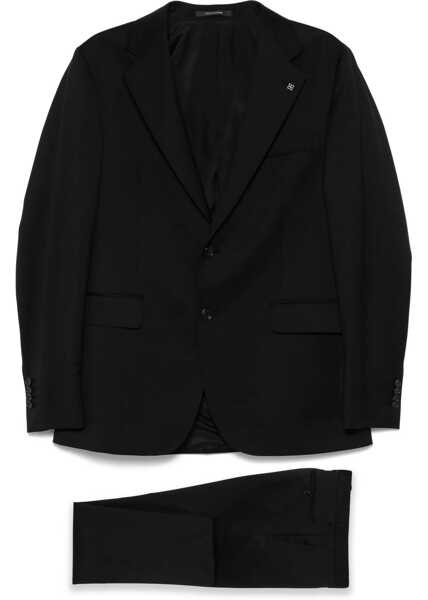 Costume Tagliatore Single-Breasted Suit In Virgin Wool BLACK Barbati (BM 18996229) 1