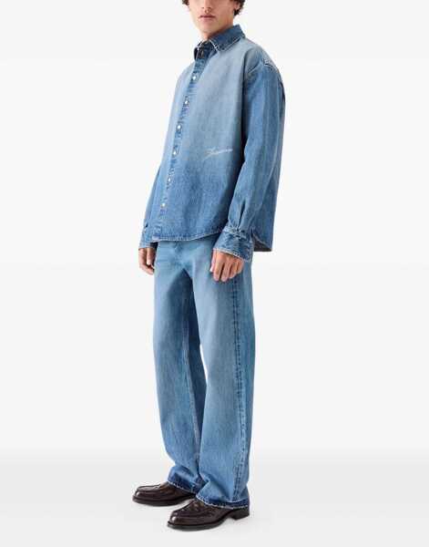 Camasi de blugi JACQUEMUS De-Nimes Simon Denim Shirt BLUE Barbati (BM 18996259) 2