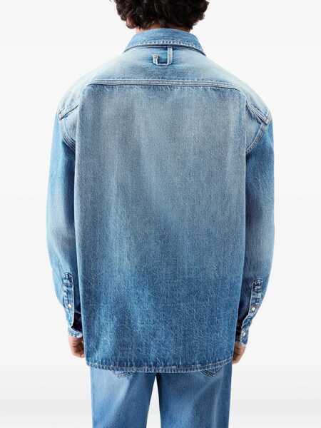Camasi de blugi JACQUEMUS De-Nimes Simon Denim Shirt BLUE Barbati (BM 18996259) 4