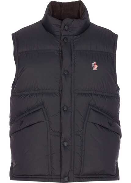 Veste costum Moncler Grenoble Aprs-Ski Vest BLACK Barbati (BM 18996271) 1