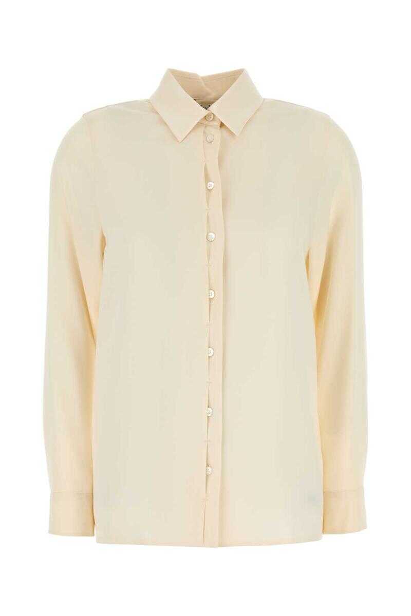 Topuri Max Mara Max Mara Shirts IVORY WHITE Femei (BM 18997107) 1