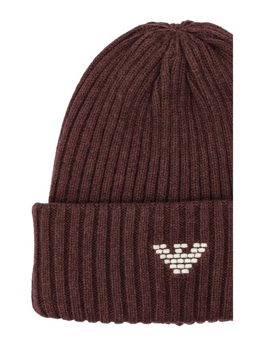 Caciuli Emporio Armani Emporio Armani Ribbed Wool Beanie U6279 Barbati (BM 18997293) 2