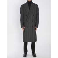 Paltoane Double-Breasted Wool Coat Barbati