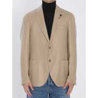 Geci Single-Breasted Cashmere Jacket Barbati
