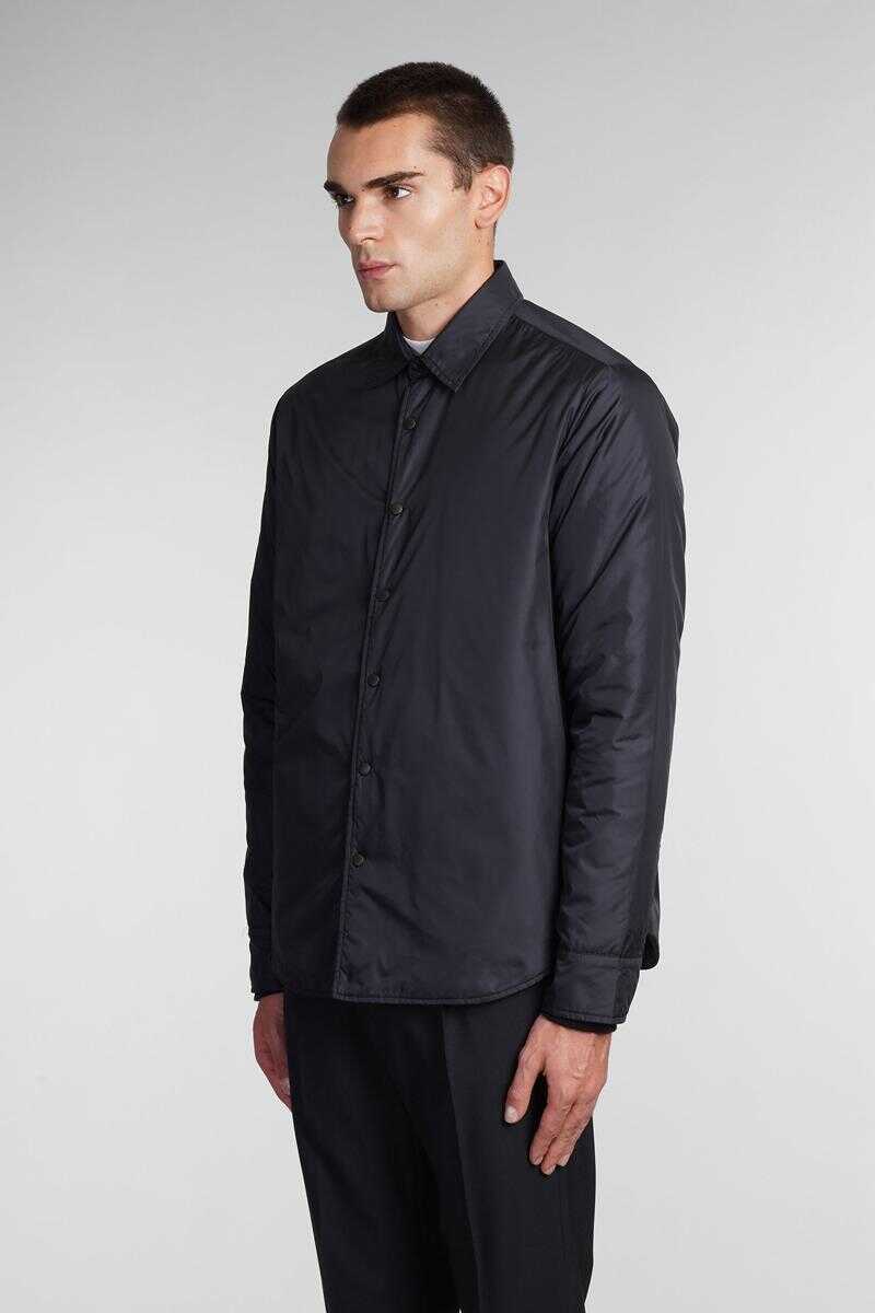 Geci Aspesi Aspesi Camicia Re-Shirt Casual Jacket Black Barbati (BM 18997650) 4