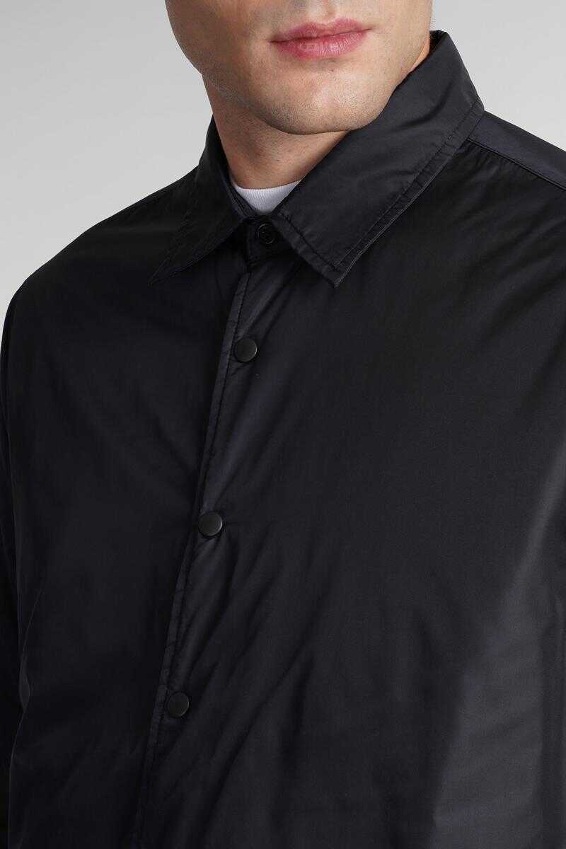 Geci Aspesi Aspesi Camicia Re-Shirt Casual Jacket Black Barbati (BM 18997650) 5