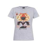 Tricouri Etro Floral T-Shirt Femei