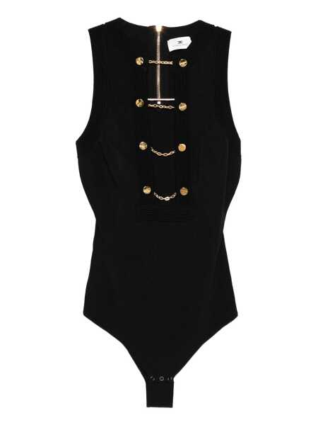 Topuri Elisabetta Franchi Elisabetta Franchi Tops Black Femei (BM 18999648) 1