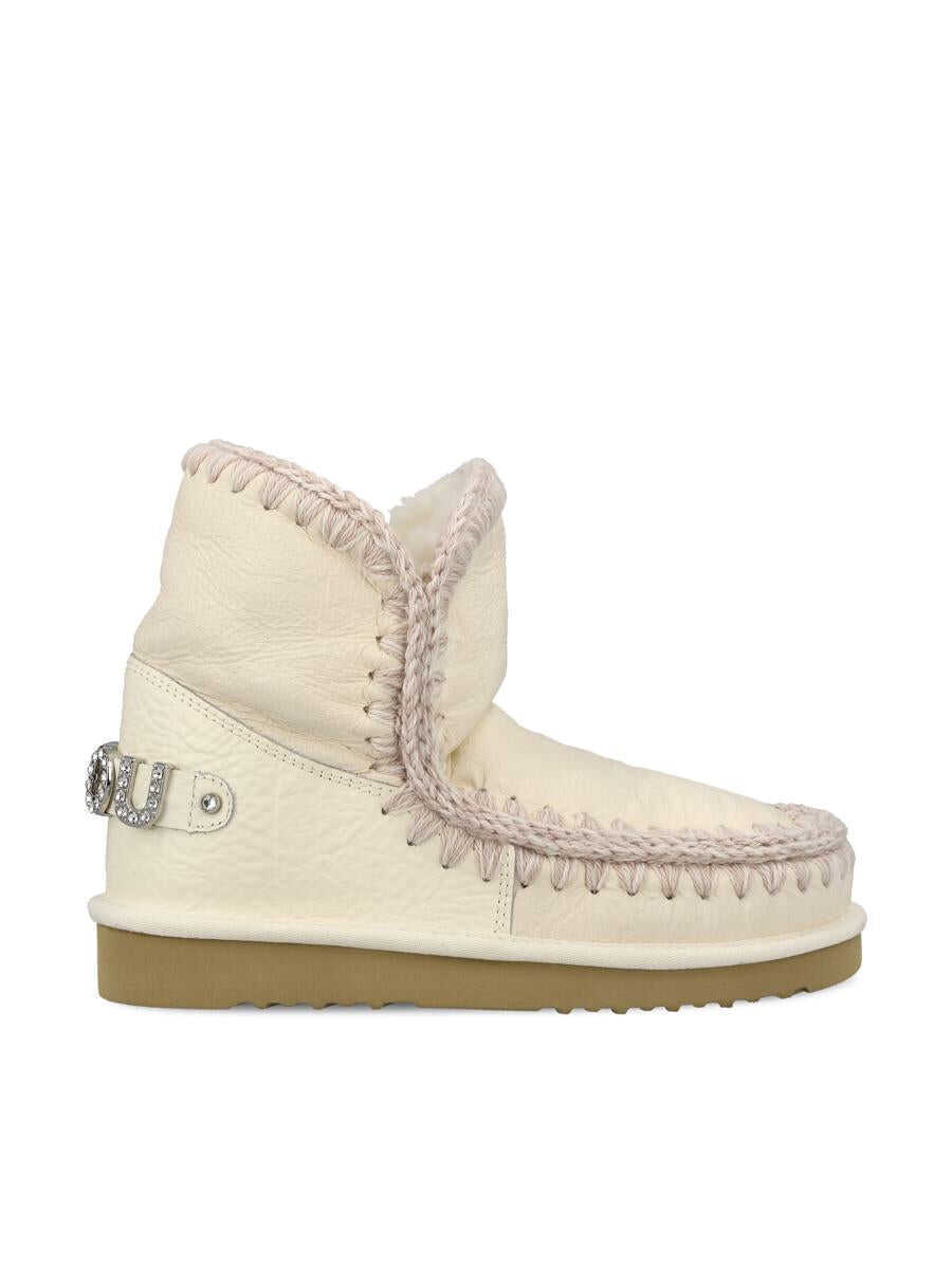Bocanci Mou Mou Boots WAXI WHITE Femei (BM 19000416) 1