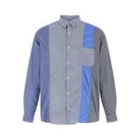 Camasi Comme Des Garçons Homme Patchwork Shirt Barbati