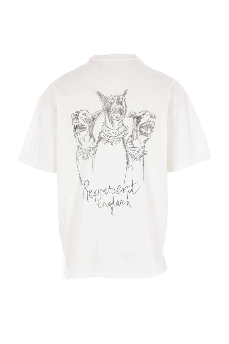 Topuri REPRESENT Represent T-Shirts And Polos FLAT WHITE Barbati (BM 19001946) 2