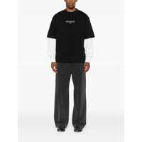 Tricouri Off-White pentru Barbati - Tricouri Off-White Off-White Off-White Black T-Shirt With White Lettering Black Barbati (BM 19002282) - B-mall.ro