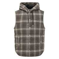 Bluze de trening Off-White Off-White Off-White Plaid Padded Vest With Hoodie