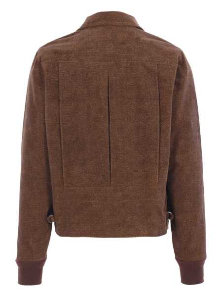 Paltoane Taiga Takahashi Taiga Takahashi Coats MELANGE BROWN Barbati (BM 19003197) 2