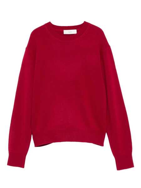 Pulovere DUNST Dunst Wool Crewneck Sweater RED Femei (BM 19003239) 1