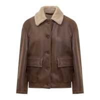 Geci Salvatore Santoro Salvatore Santoro Shearling Jacket With Collar Femei