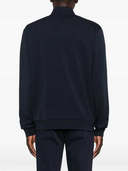 Pulovere Woolrich Woolrich Melton Sweatshirt BLUE Barbati (BM 19003449) 4