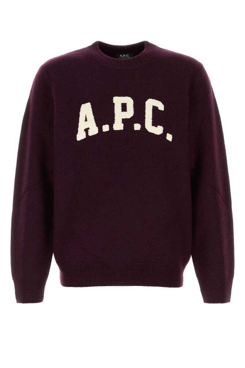 Pulovere A.P.C. A.P.C. Knitwear PURPLE Barbati (BM 19003470) 1